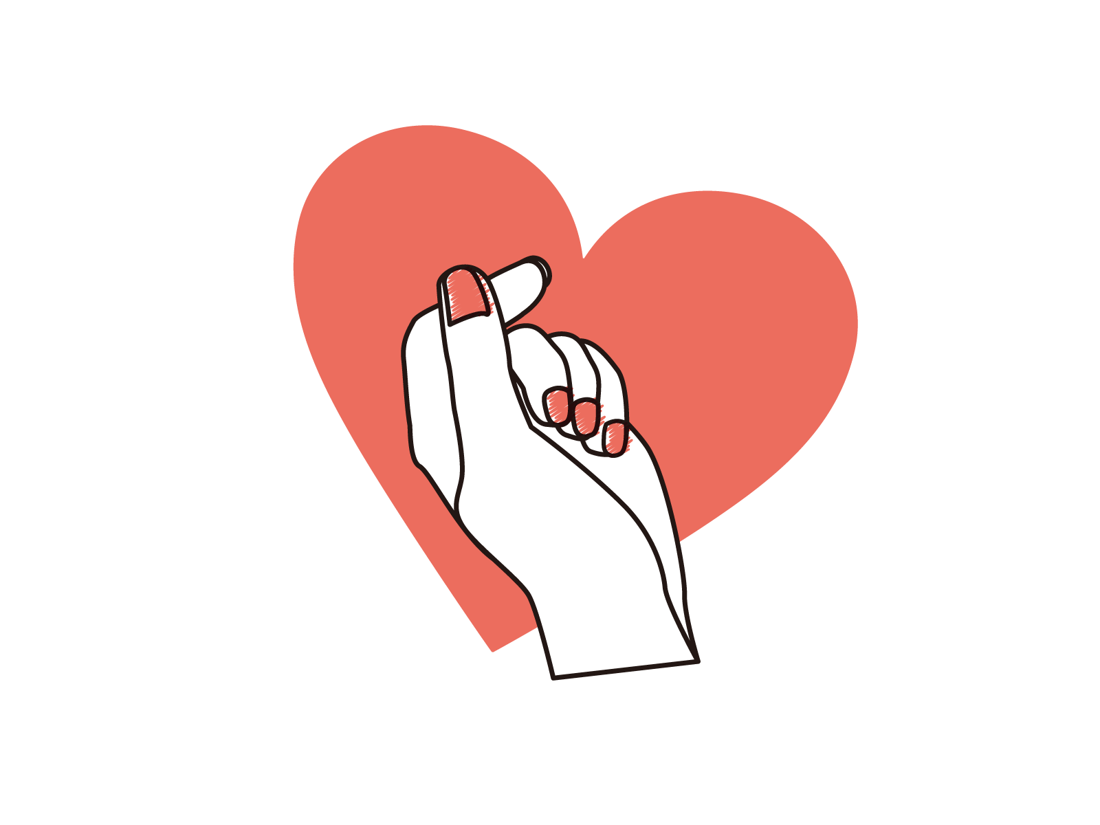 ハートのイラスト